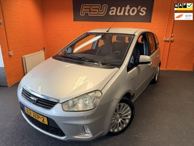 Ford C-Max 1.8 16V / TITANIUM / LIMITED-EDITION / AIRCO!, Auto's, Voorwielaandrijving, Parkeersensor, Gebruikt, Zwart