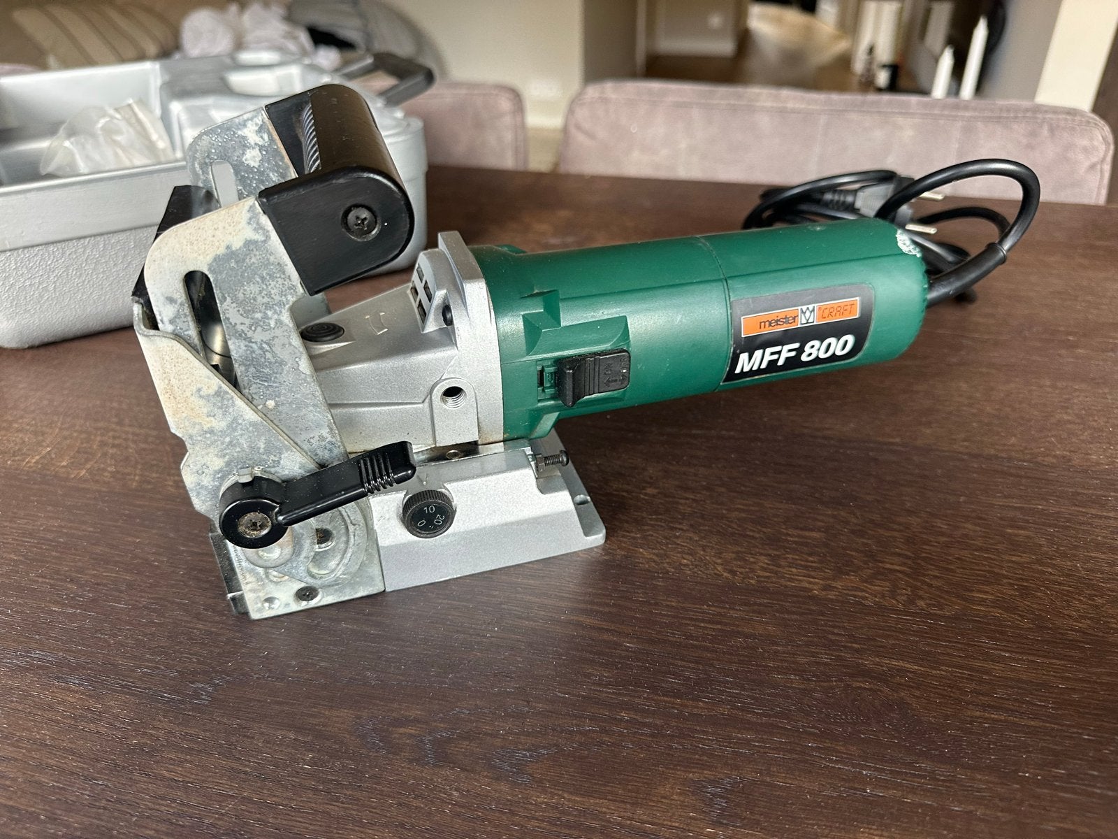 Meister Craft MFF 800 Lamellenfrees, Ophalen, Zo goed als nieuw, Elektrisch, Lamellenfrees