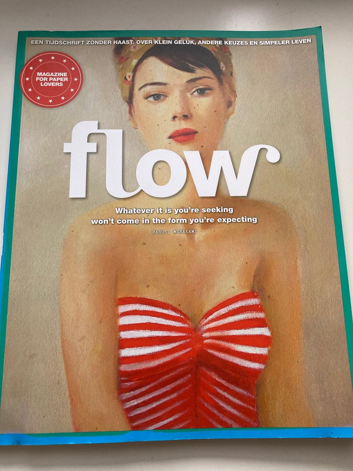 Flow Magazine - Een tijdschrift zonder haast, Boeken, Tijdschriften en Kranten, Ophalen of Verzenden, Zo goed als nieuw, Damesbladen
