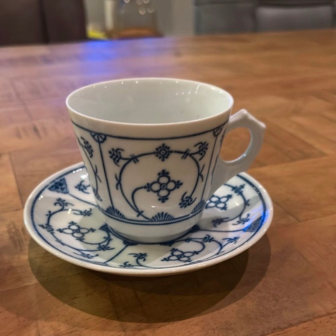 Blauw Saks serviesgoed - van alles wat, Huis en Inrichting, Gebruikt, Overige typen, Ophalen of Verzenden, Overige stijlen