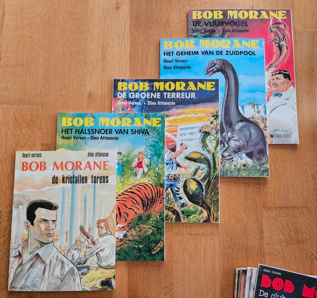Bob Morane Stripboeken - 5 delen, Boeken, Stripboeken, Ophalen of Verzenden