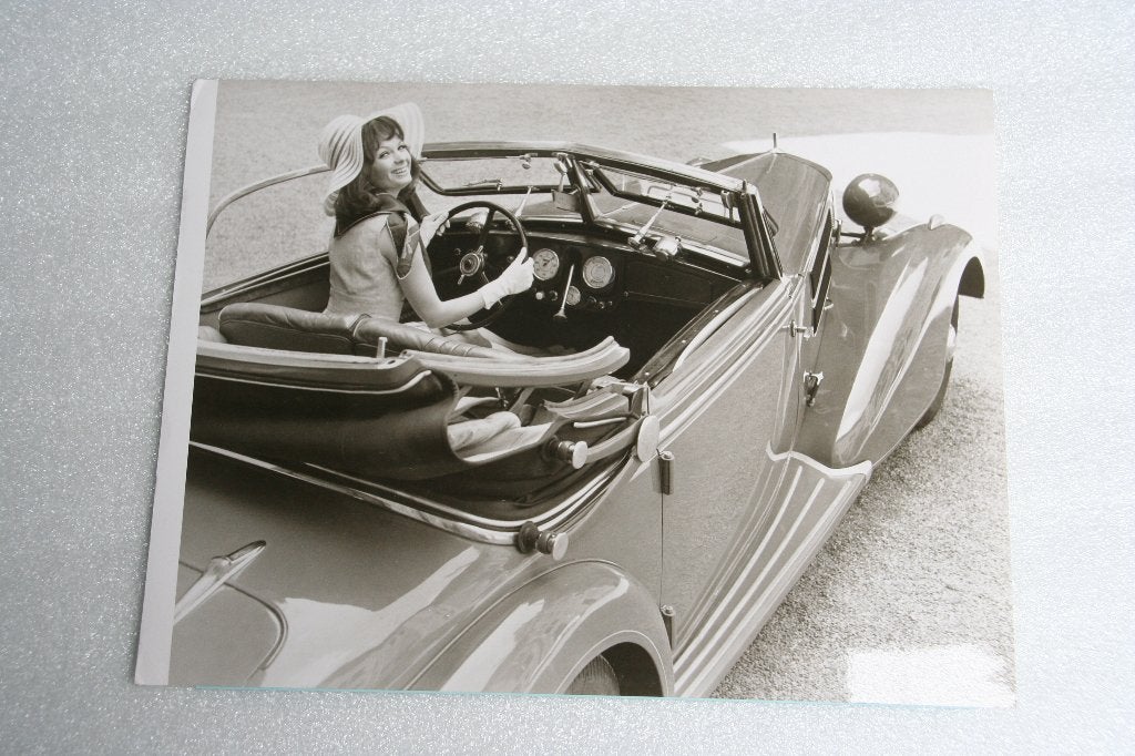 Persfoto Audi Front Spezial Cabriolet (1937), Ophalen of Verzenden, Zo goed als nieuw, Audi