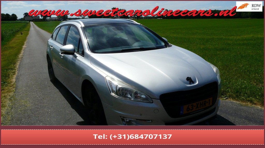 Peugeot 508 SW 1.6 THP Blue Lease Premium,Panorama,Full-Opti, Auto's, Peugeot, Alcantara, Handgeschakeld, Grijs, 1395 kg