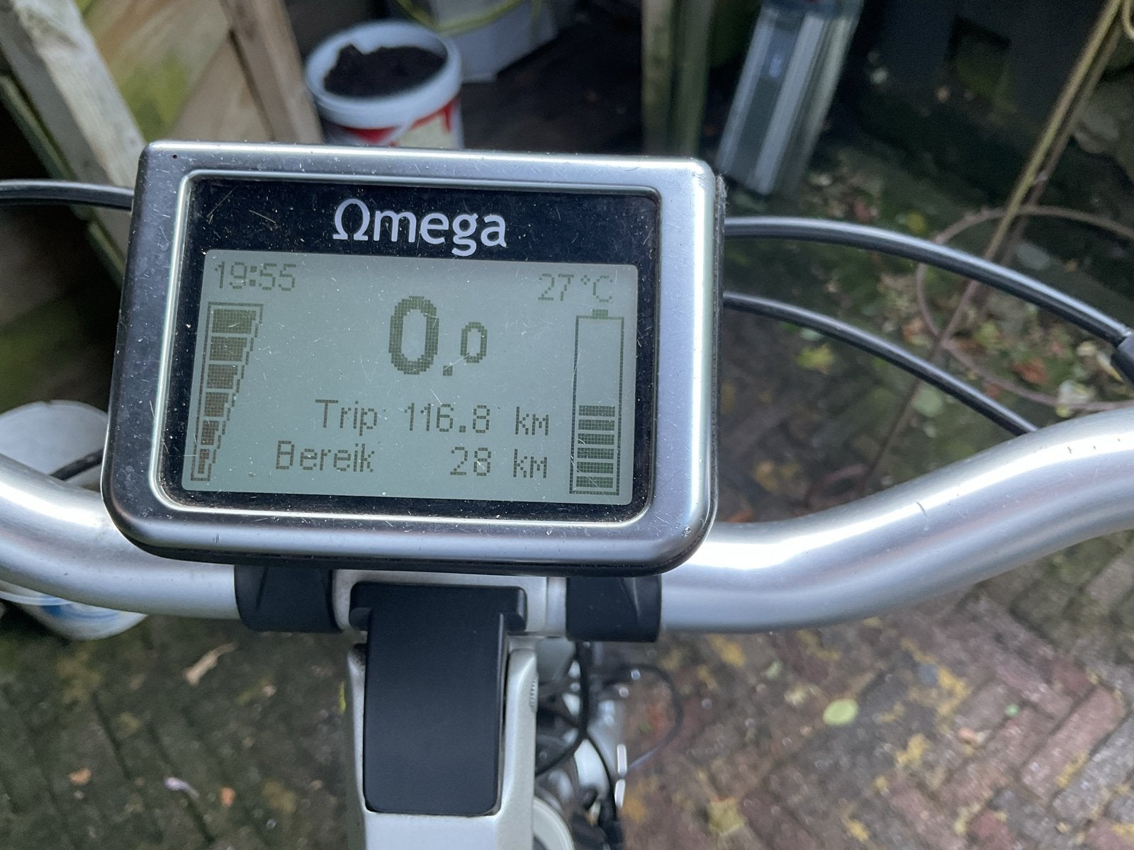 Rih Omega 3 E-bike met nieuwe accu en volledig nagekeken, Fietsen en Brommers, Gebruikt, 47 tot 51 cm, 50 km per accu of meer