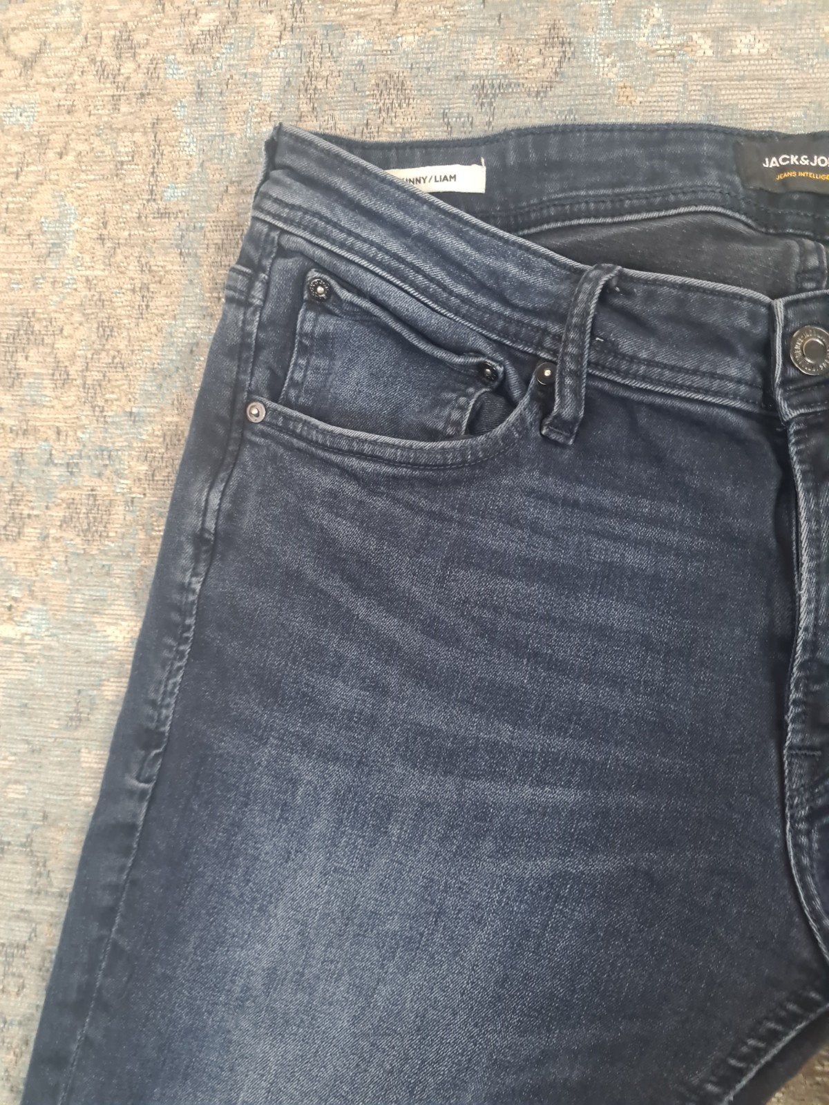 Jack and Jones LIAM W36 L34 Skinny STRETCH Bronno3634 Blauw, W36 - W38 (confectie 52/54), https://support.jackjones.com/hc/nl-nl/articles/10628750393745-Hoe-kan-ik-contact-opnemen