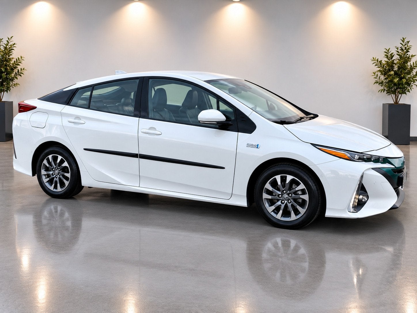 Toyota Prius 1.8 Plug-in Business Plus Aut, Acc, Cam, Keyles, Gebruikt, 4 cilinders, 1505 kg, Wit