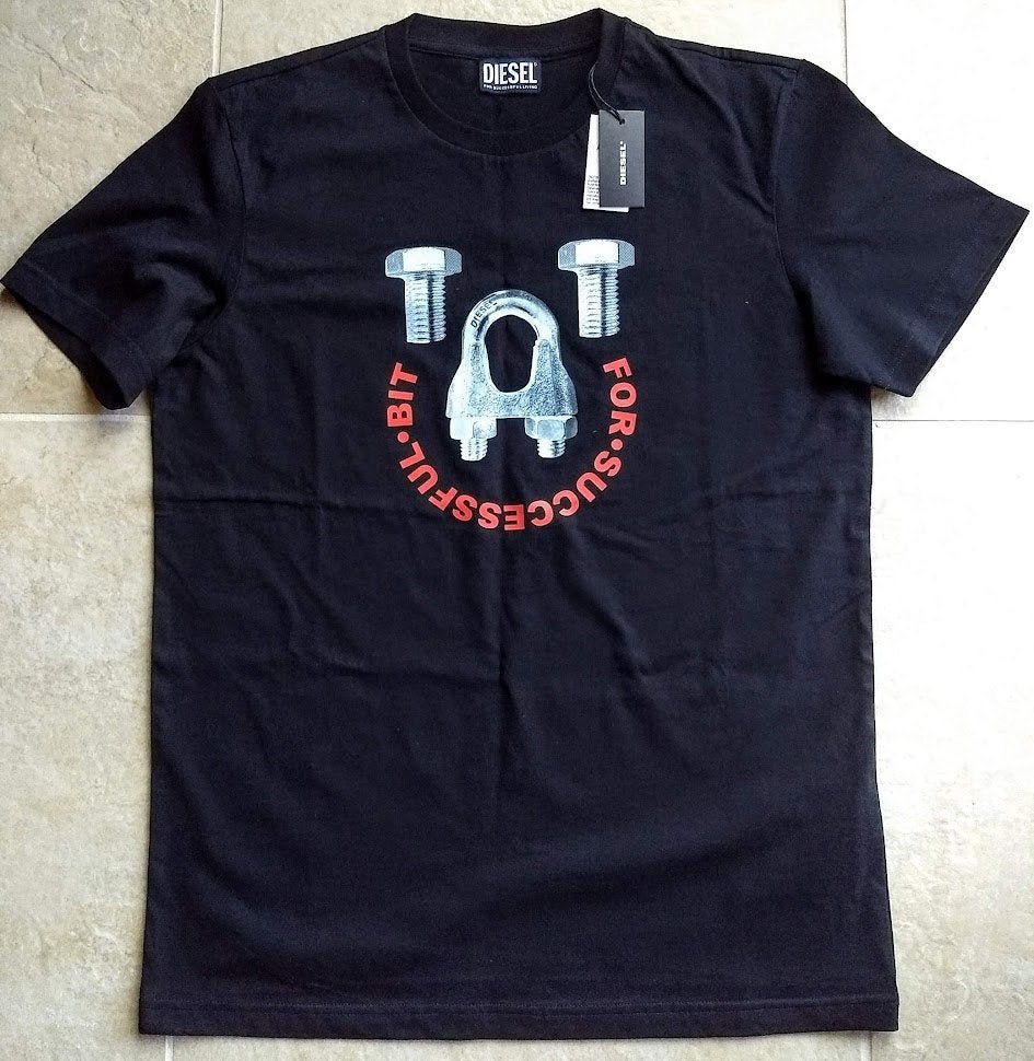 T-shirt DIESEL, Diesel, Zwart, Nieuw, Ophalen of Verzenden
