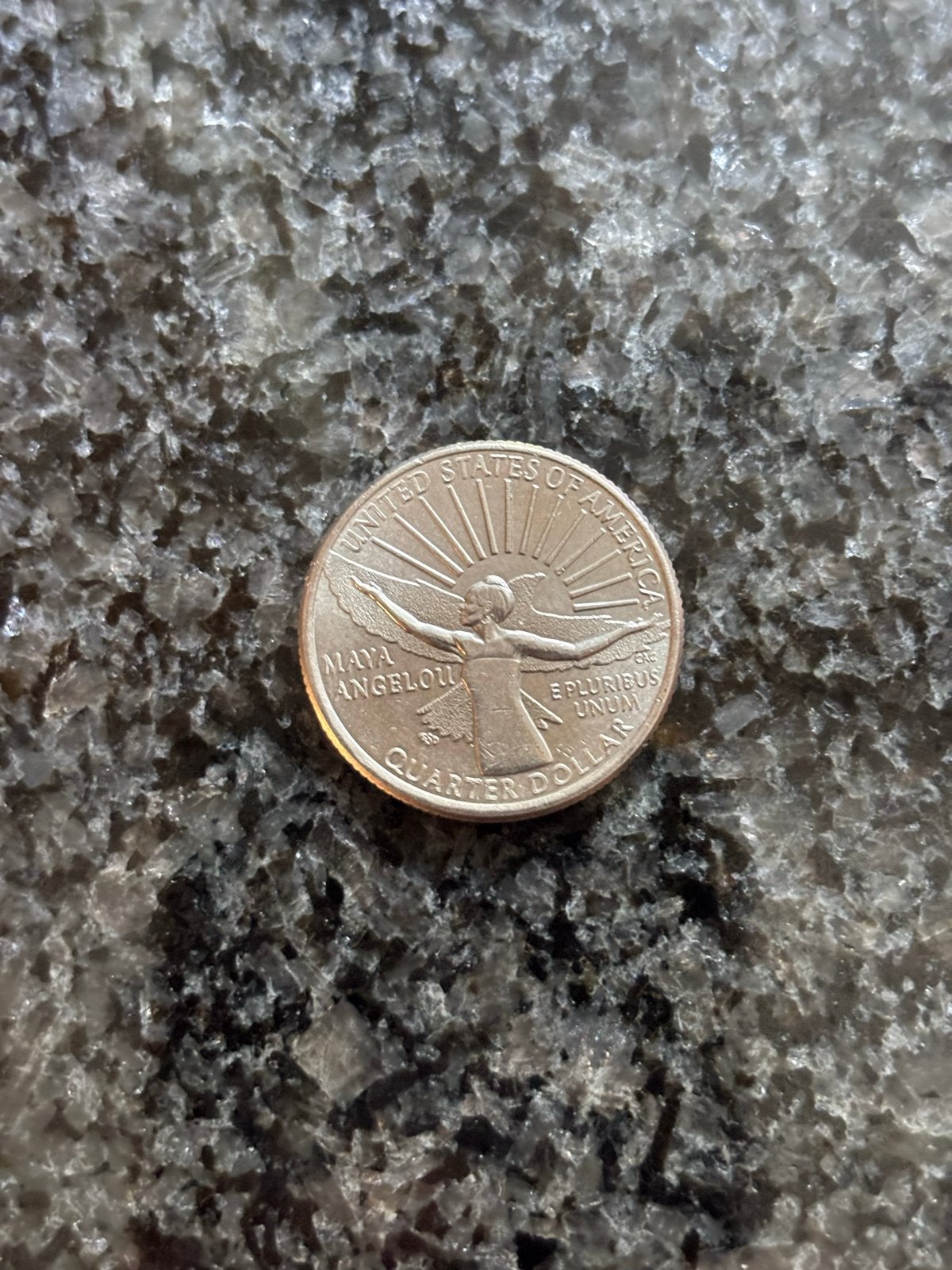 Amerikaanse Quarter Dollar Maya Angelou 2022, Verzenden, Noord-Amerika, Losse munt