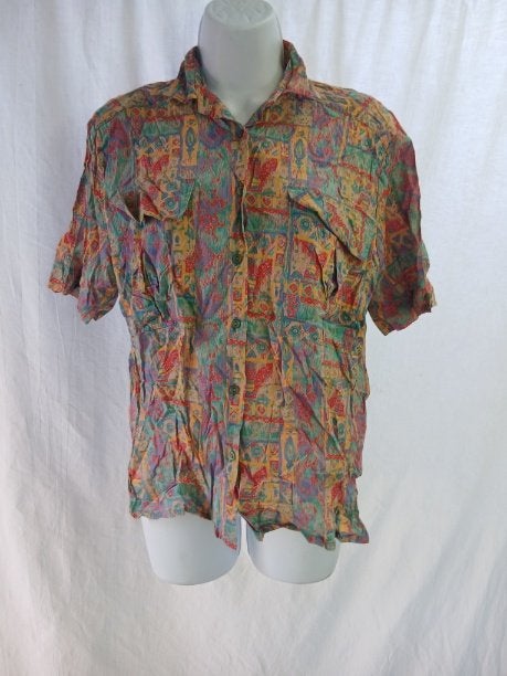 Vrolijke damesblouse mt 38 merk La Kerko, Maat 38/40 (M), ., Ophalen of Verzenden, Zo goed als nieuw