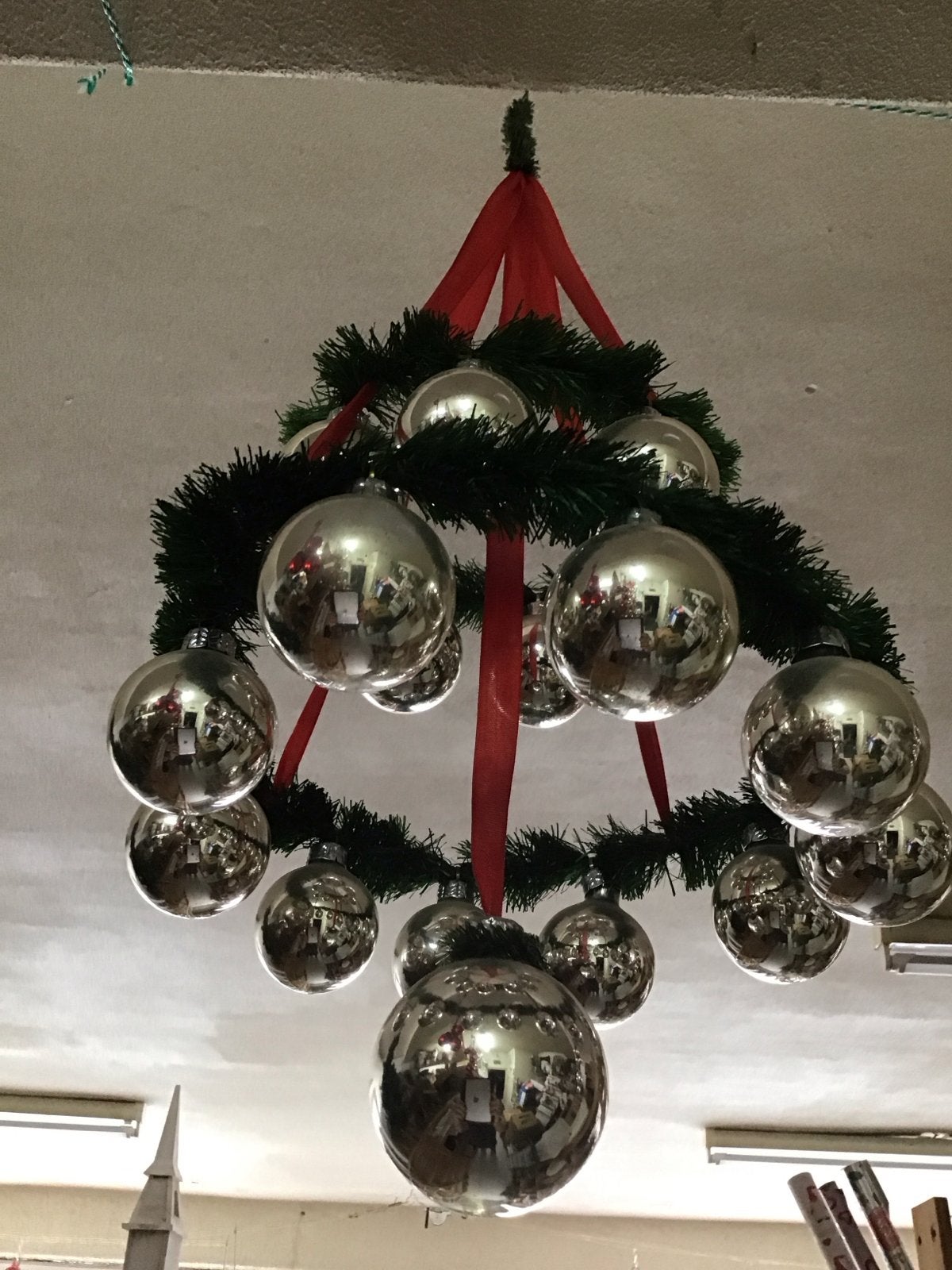 Vintage, Tros kerstballen, Diversen, Ophalen of Verzenden, Gebruikt