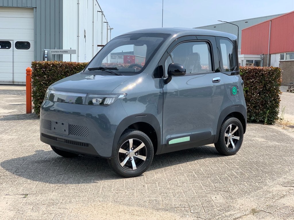 Citycar GT grijs AIRCO elektrische 45 km Brommobiel NIEUW, Diversen, Microcar, Nieuw, Ophalen of Verzenden, 16 km/u of meer