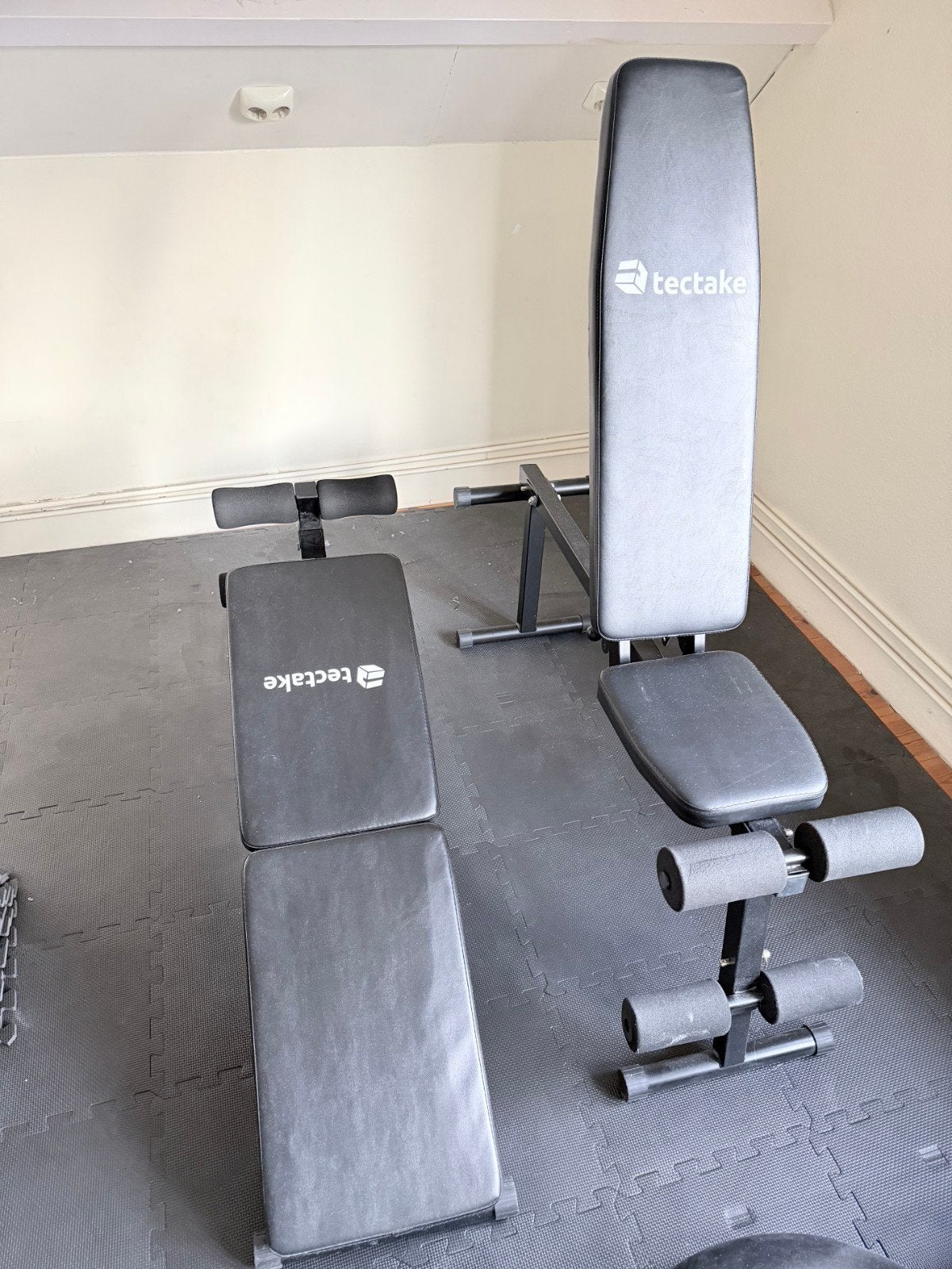 2 Tectake Verstelbare Fitnessbanken, Ophalen, Krachtstation, Zo goed als nieuw, Armen