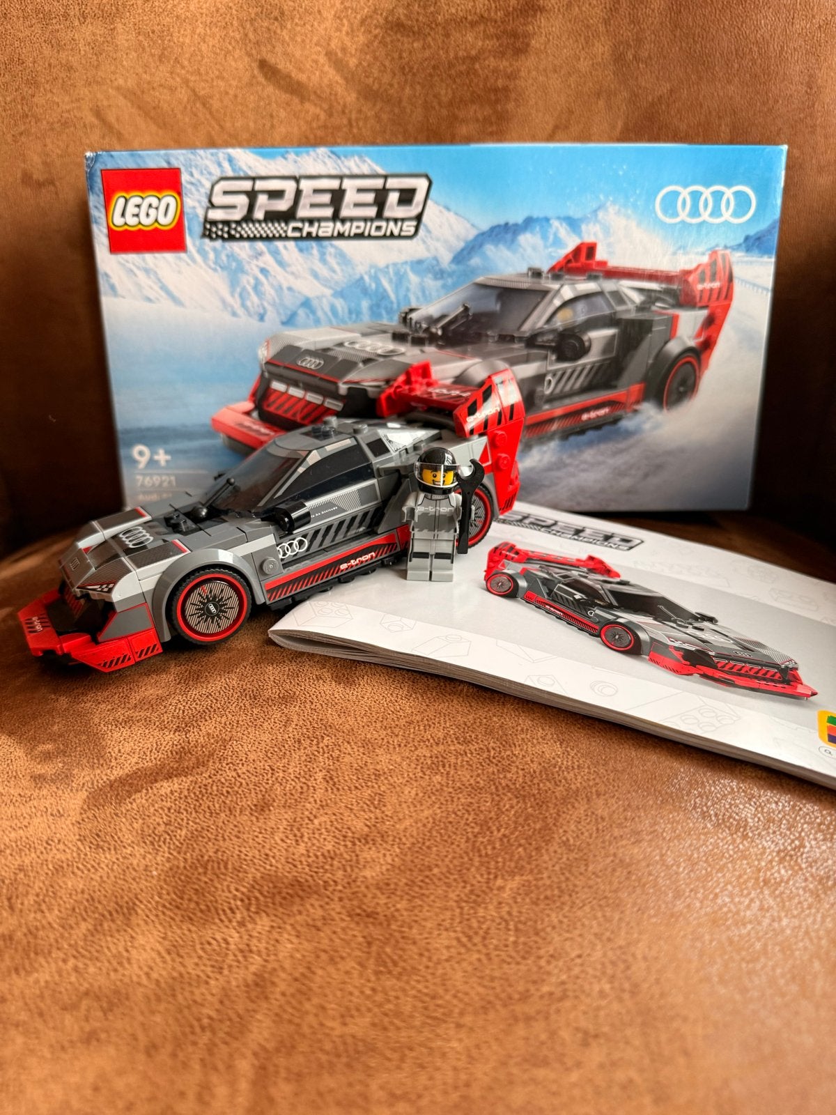 LEGO Speed Champions Audi S1 e-tron quattro (76921), Lego, Zo goed als nieuw, Compleet, Complete set