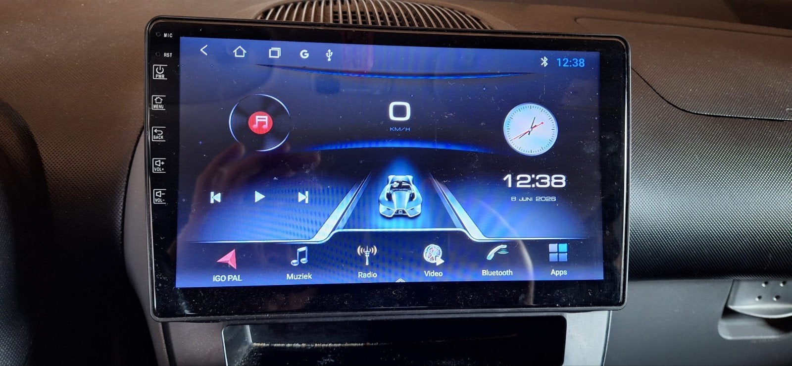 Android Auto Radio voor Peugeot 107, Ophalen, Gebruikt