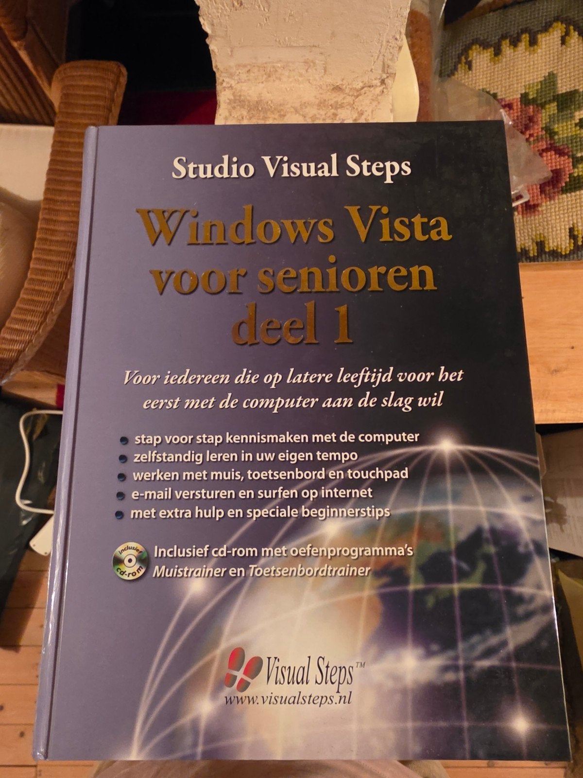 Windows Vista voor senioren deel 1 - Studio Visual Steps, Ophalen of Verzenden, Zo goed als nieuw, Studio Visual Steps, Beta