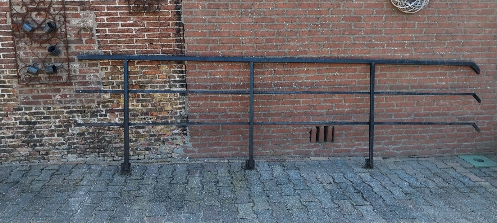 reling / balustrade   ijzer  hekwerk, Ophalen, Gebruikt, IJzer, Sierhekwerk