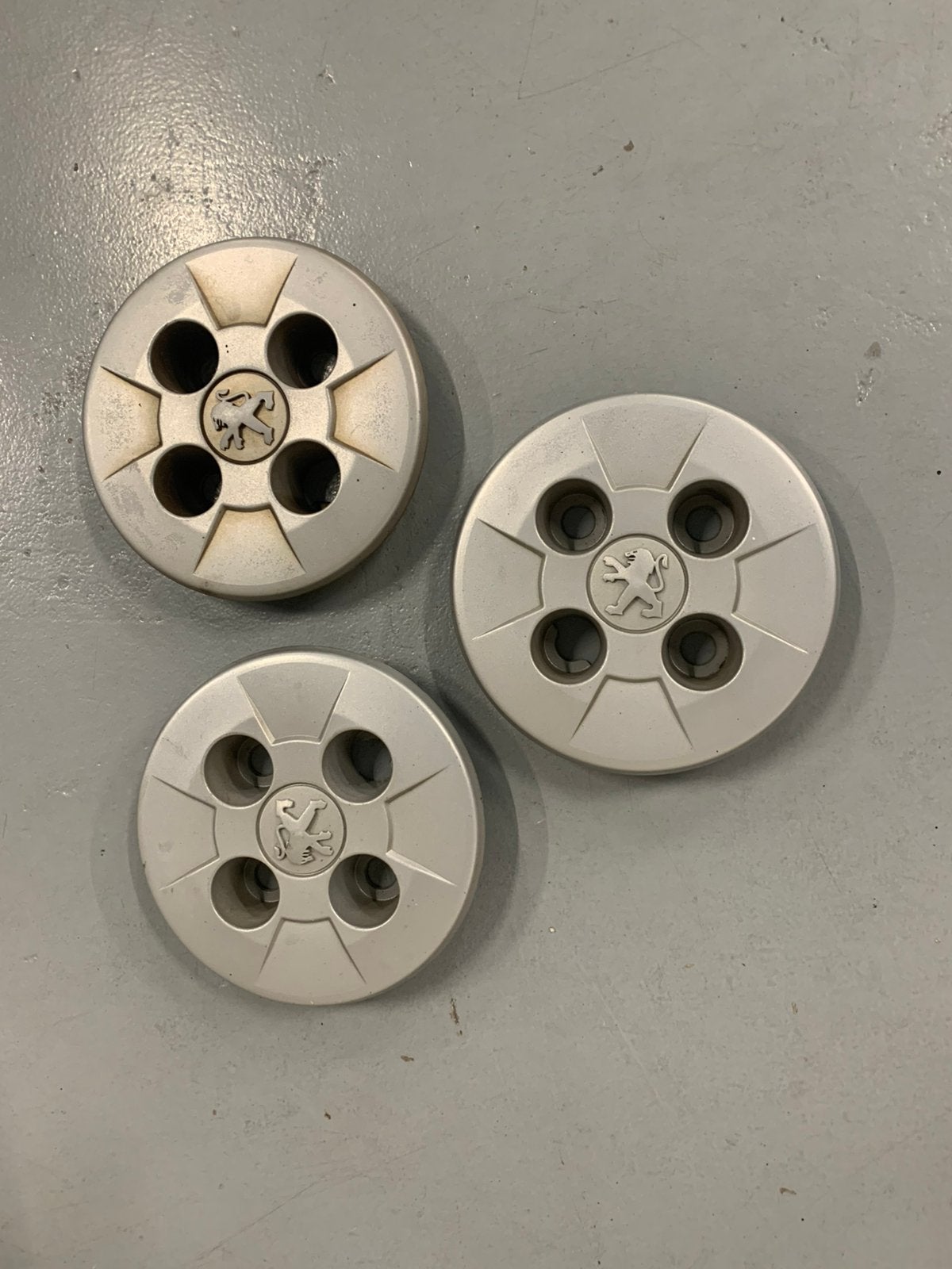 3x wieldop 15 inch Peugeot Bipper, Auto diversen, Gebruikt, -, -, Ophalen of Verzenden