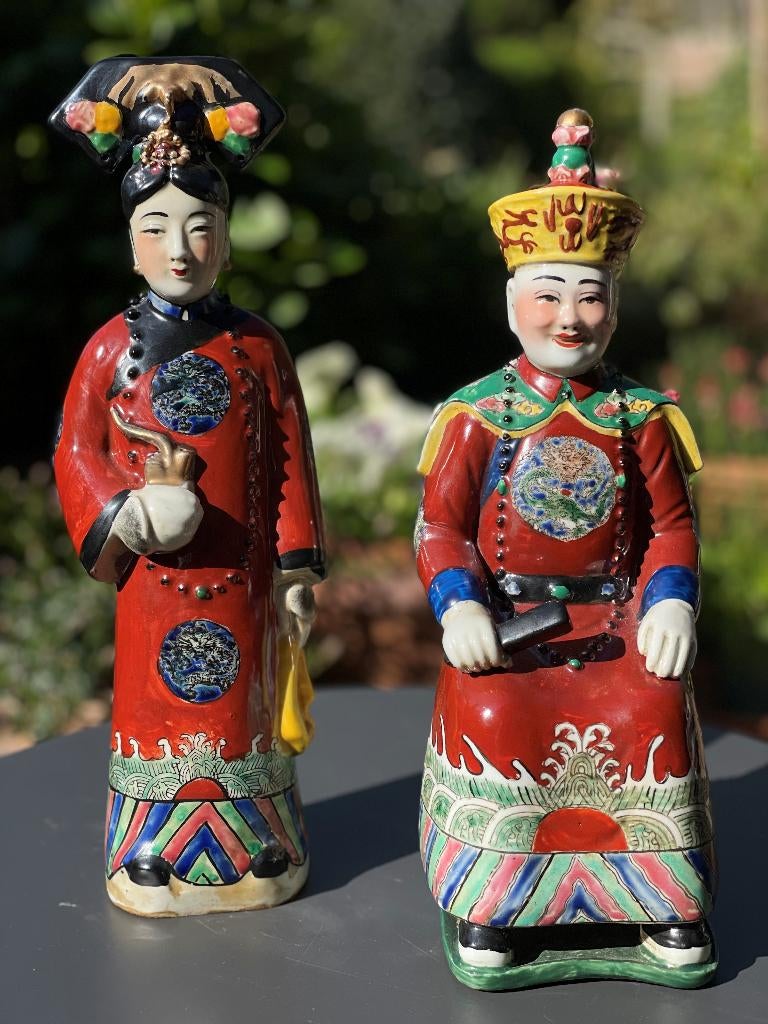 Beelden Chinese hofbeelden, Ophalen of Verzenden, Gebruikt, Overige typen