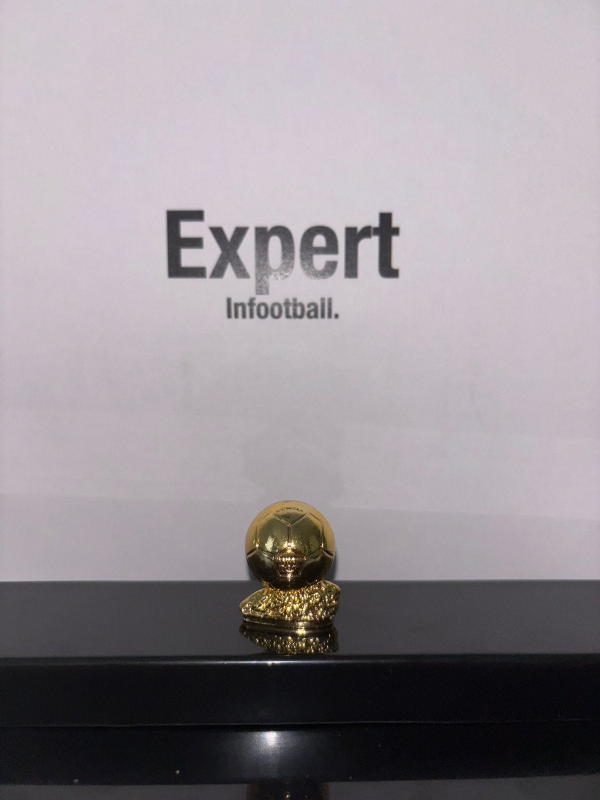 Ballon d’or klein, Verzamelen, Ophalen of Verzenden, Nieuw, Buitenlandse clubs, Beeldje of Poppetje