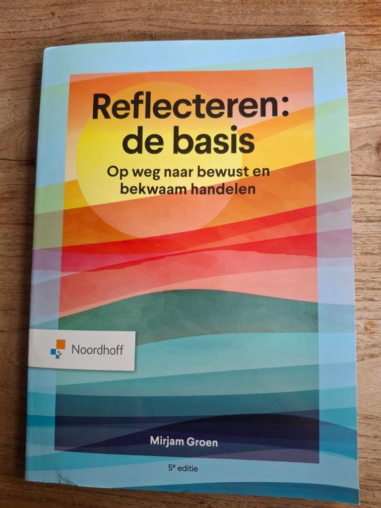 Mirjam Groen - Reflecteren: de basis, Ophalen of Verzenden, Zo goed als nieuw, Mirjam Groen, Nederland