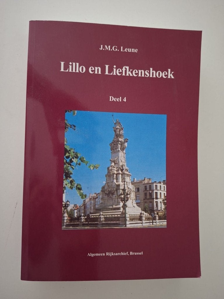 8 delig, Lillo en Liefkenshoek; JMG Leune, naslagwerk, fort, Ophalen of Verzenden, Nieuw