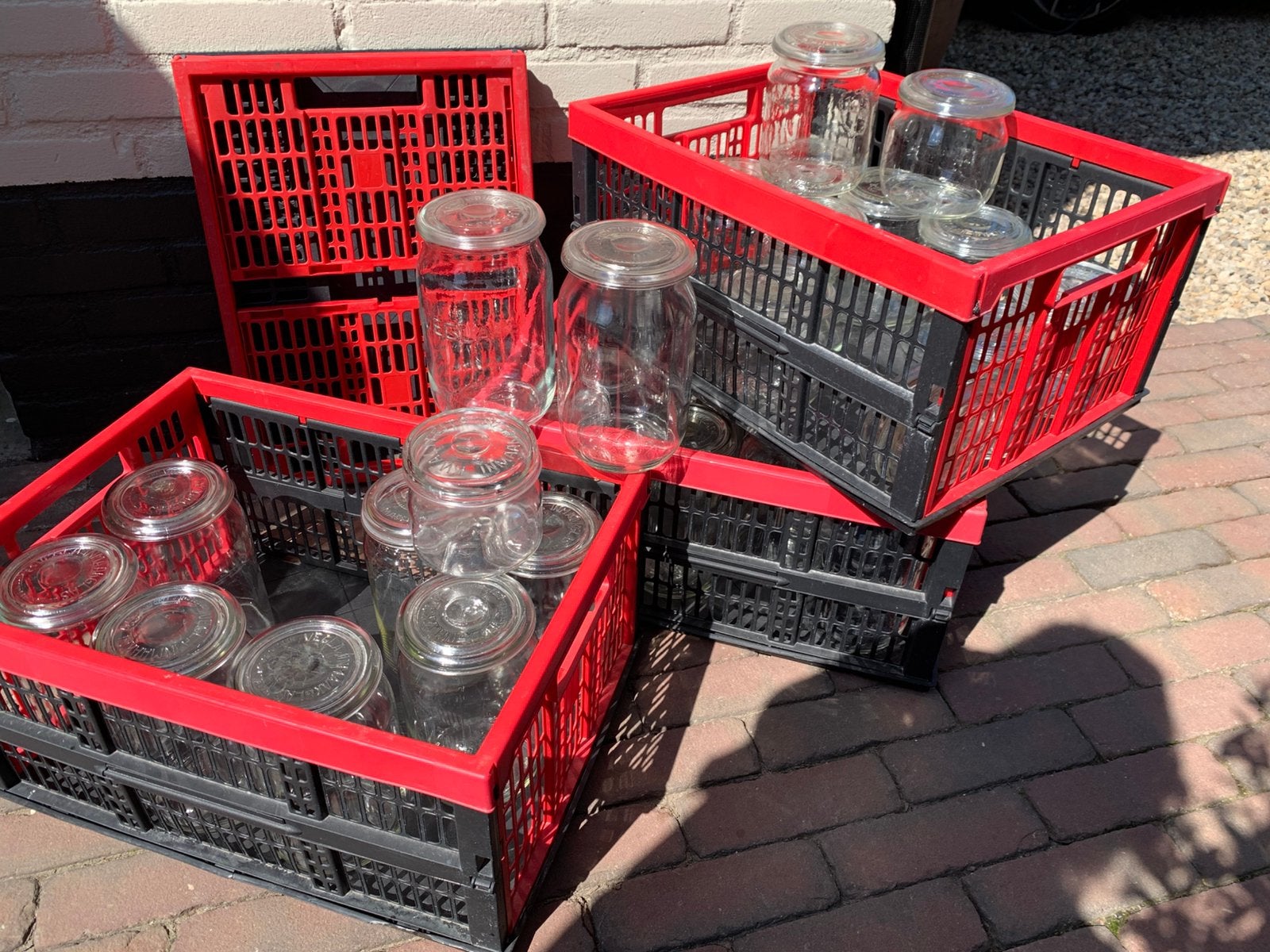 Weckpotten, Ophalen, Gebruikt, Glas, Pot, Bus of Blik