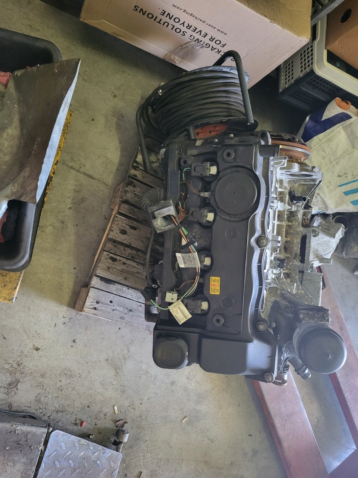 BMW motorblok (mogelijk N47) - Gebruikt, Ophalen, Gebruikt, BMW