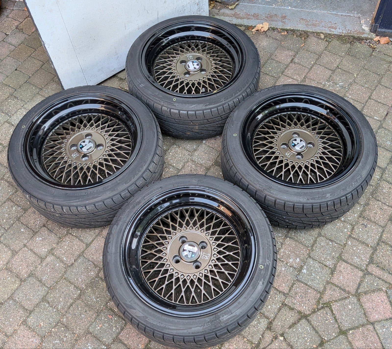 Mesh velgen 16 inch 4x100 8J ET20, Auto-onderdelen, Ophalen, Gebruikt, 16 inch, 205 mm