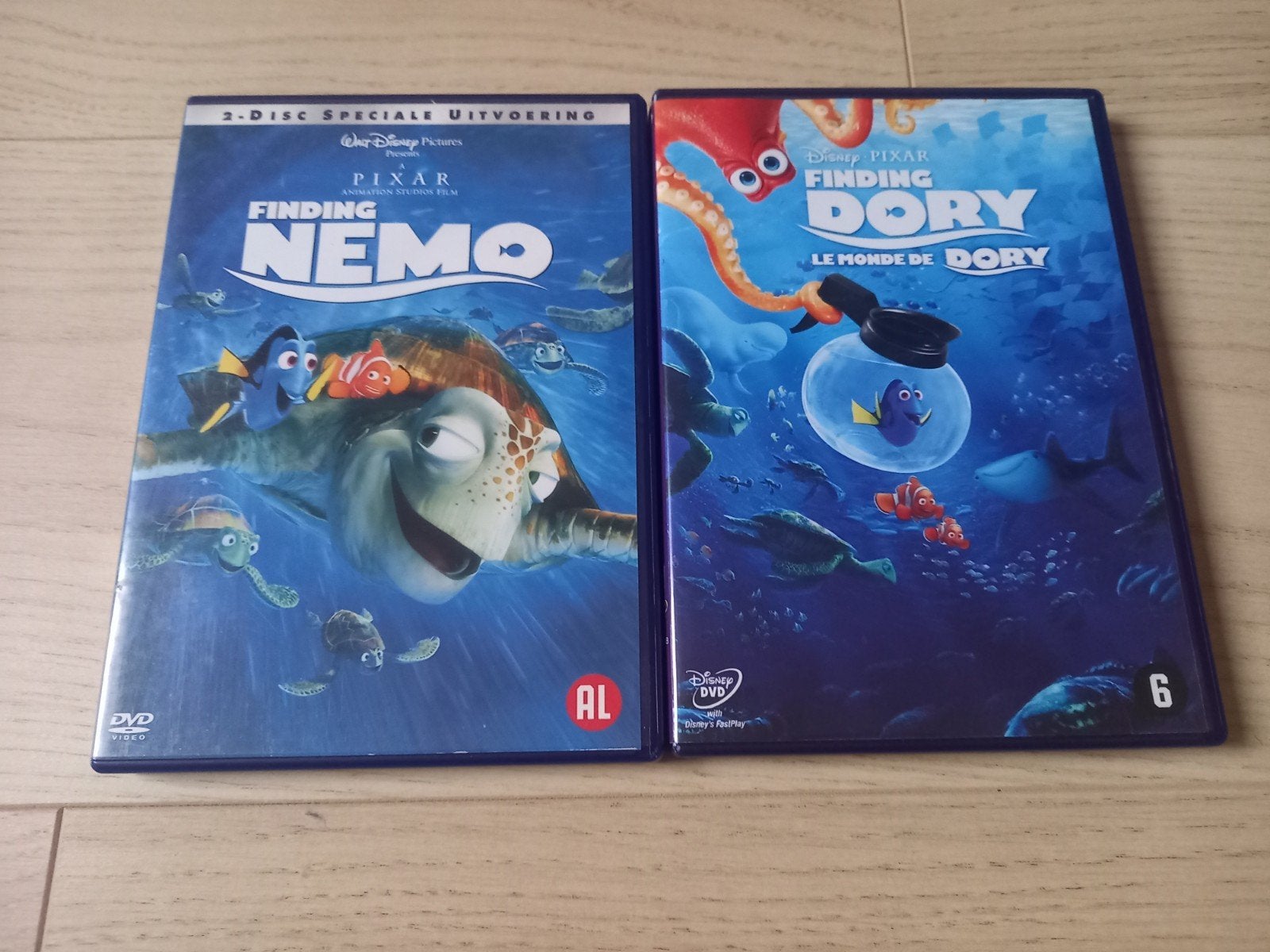 Walt Disney Pixar Finding Nemo + Finding Dory, Alle leeftijden, Ophalen of Verzenden, Zo goed als nieuw, Europees
