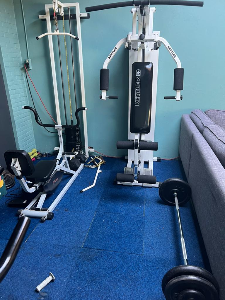 Fitness apparaten, Ophalen of Verzenden, Zo goed als nieuw, Krachtstation