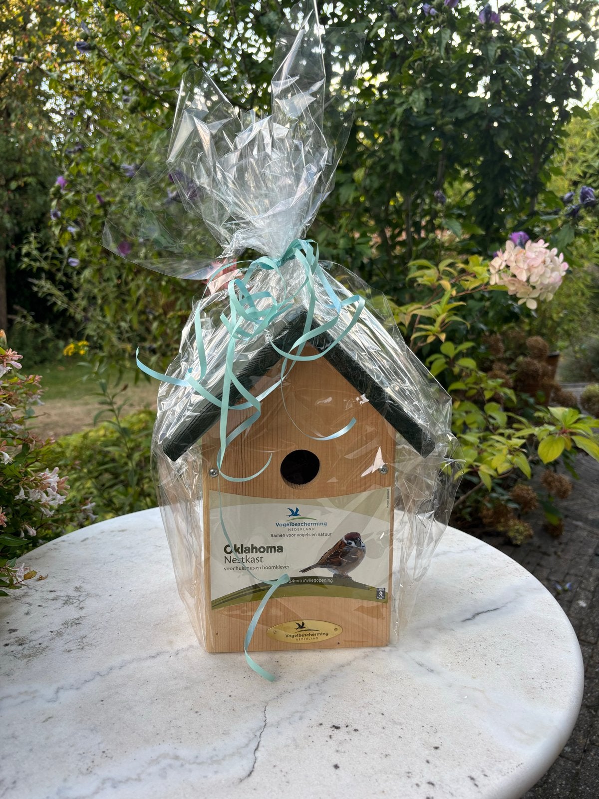 Vogelhuisje nieuw in verpakking, Ophalen of Verzenden, Nieuw