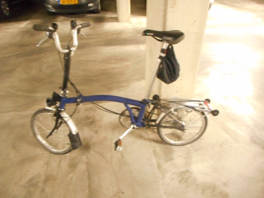 Brompton., Fietsen en Brommers, Overige merken, Velgrem, 47 tot 50 cm, Versnellingen