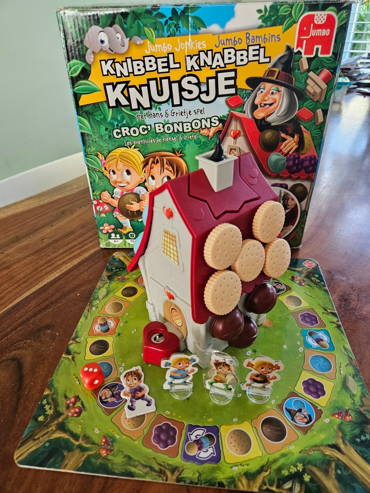 jumbo Knibbel Knabbel Knuisje, Een of twee spelers, Ophalen, Gebruikt, Jumbo