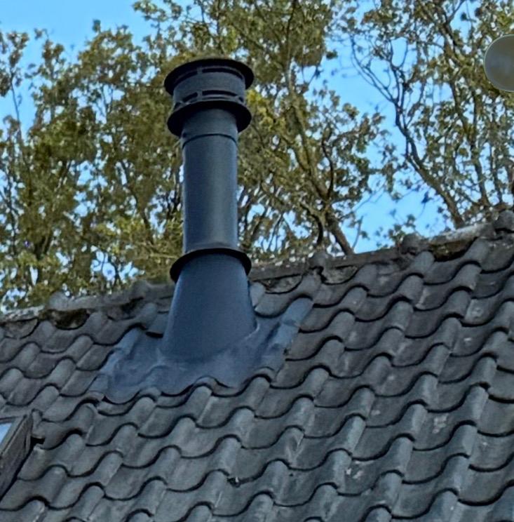 Schoorsteen, Ophalen, Zo goed als nieuw, Minder dan 2 meter, Afvoer