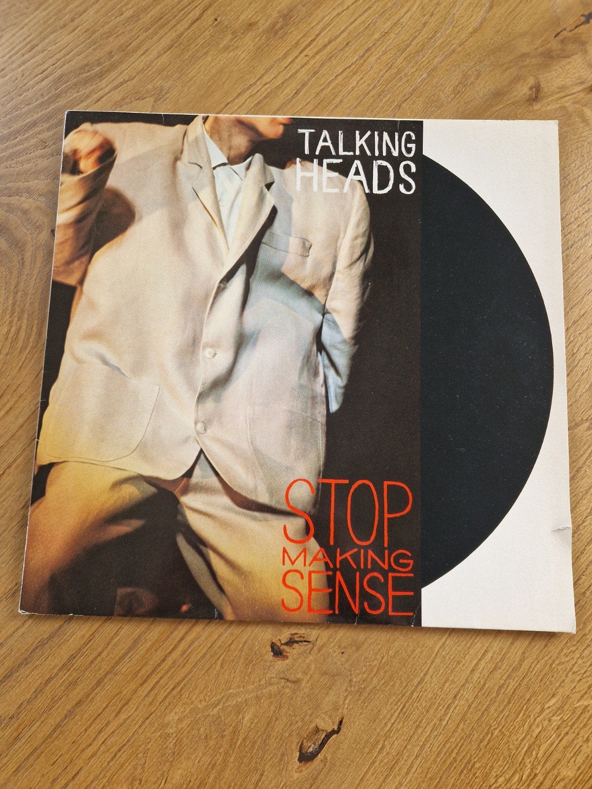 Talking Heads - Stop Making Sense LP (1984), Gebruikt, 1980 - 1989, Ophalen of Verzenden, Inclusief boekje
