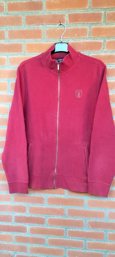 Cavallaro Napoli rood vest ritssluiting L, Ophalen of Verzenden, Zo goed als nieuw, Rood, Cavallaro Napoli