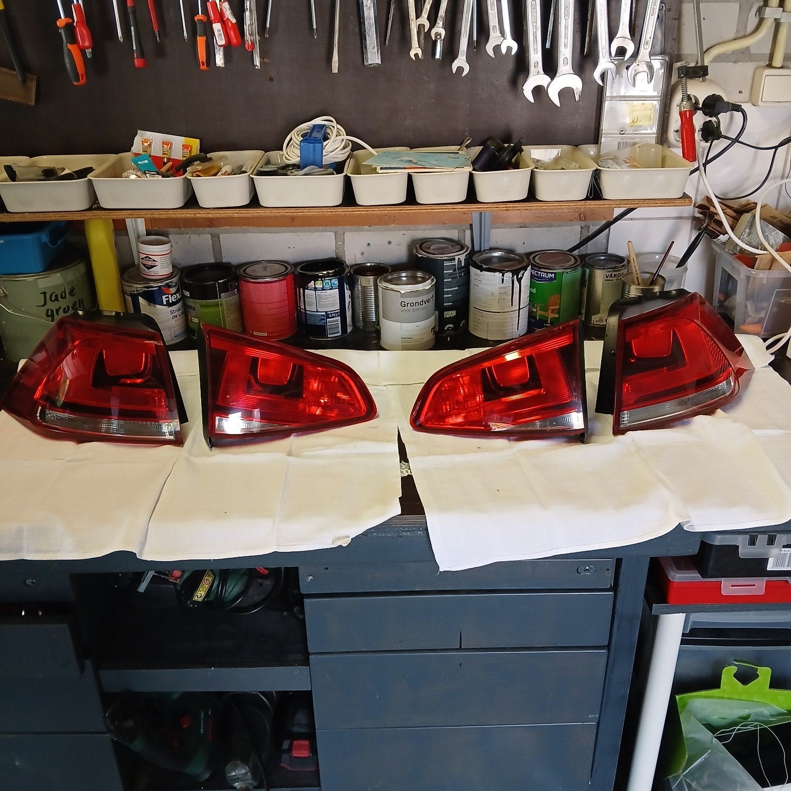 Achterlichten Golf 7., Auto-onderdelen, Verlichting, Ophalen of Verzenden