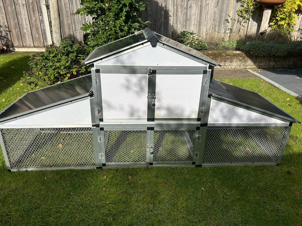 Kippenhok Aluminium, Ophalen, Zo goed als nieuw, Aluminium, Overige typen