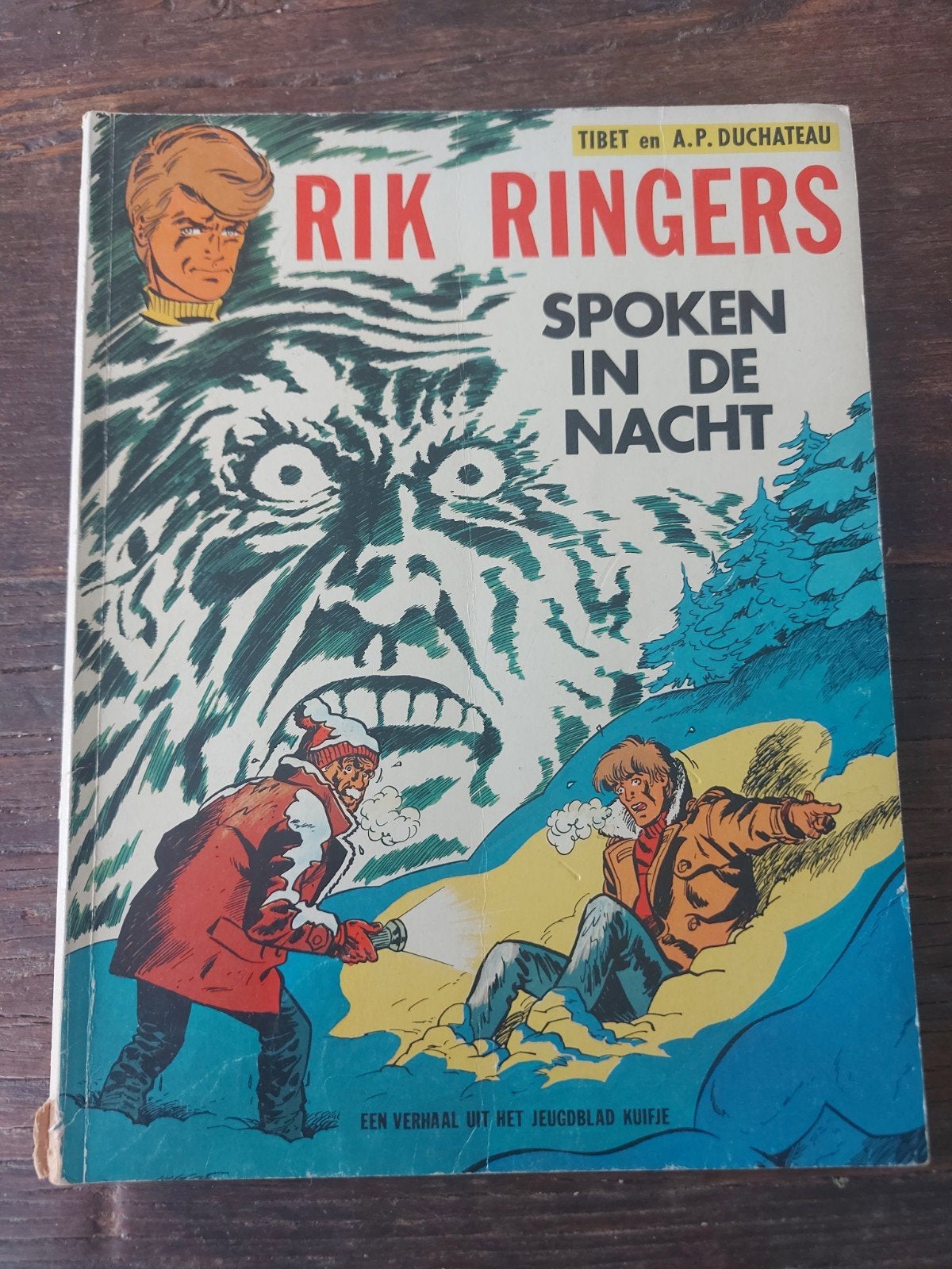 Rik Ringers Spoken in de nacht 1971, Gelezen, Eén stripboek, Ophalen of Verzenden, Tibet en A.P. Duchateau