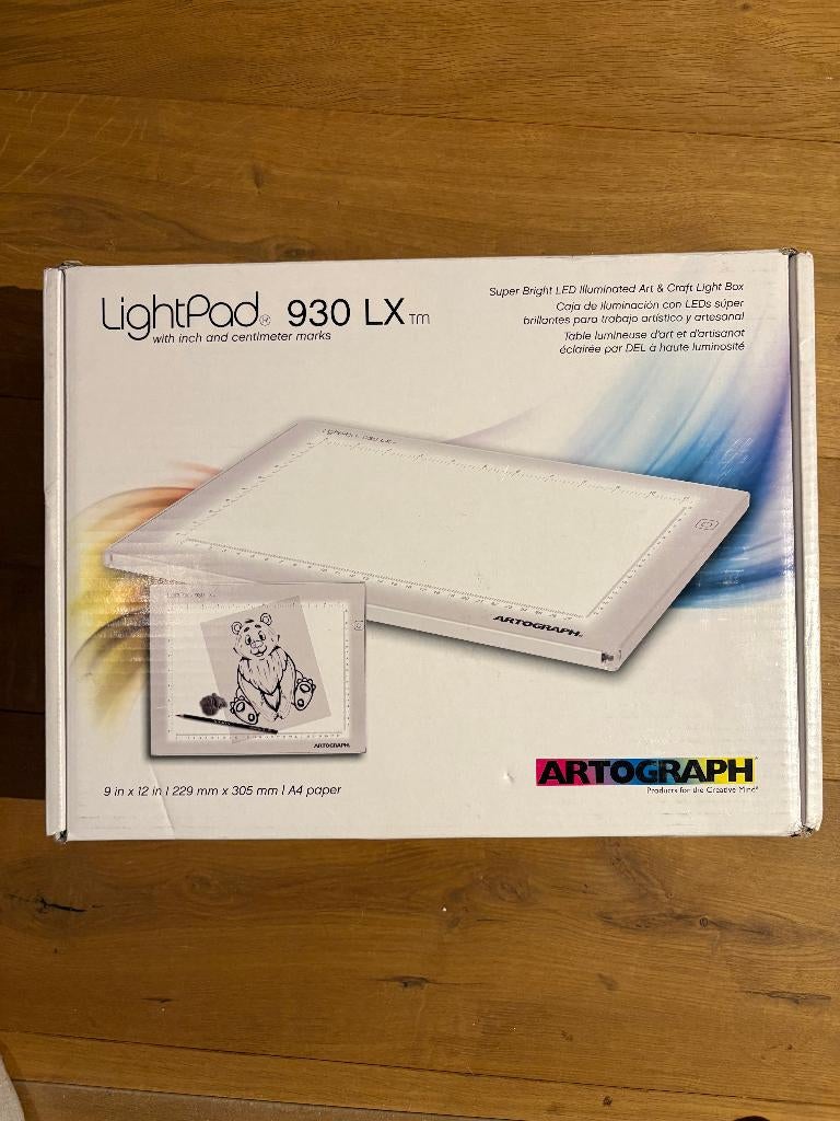 Artograph Lightpad 930LX - lichtbak nieuw in doos, Hobby en Vrije tijd, Ophalen of Verzenden, Nieuw, Overige typen