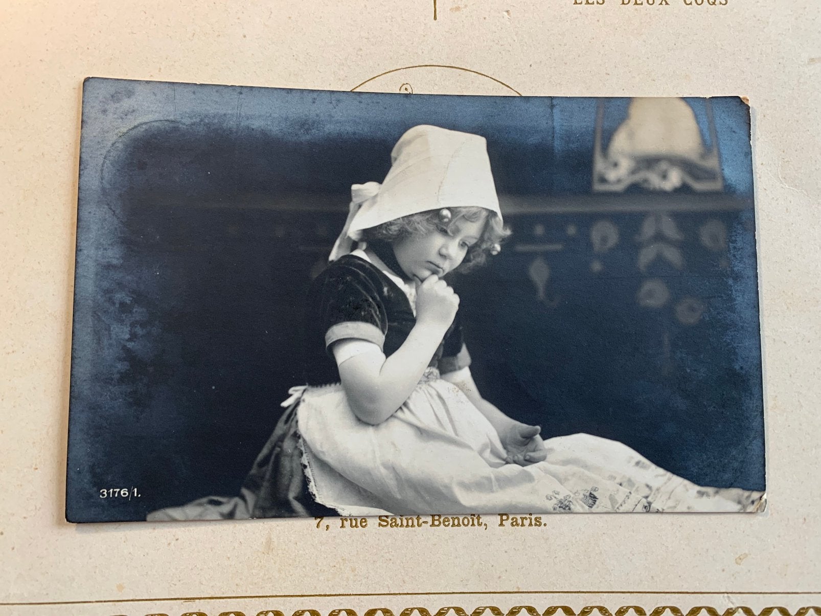 GERESERVEERD 1909 Boerinnetje (NN), Ophalen of Verzenden, Voor 1920, Gelopen, Kinderen