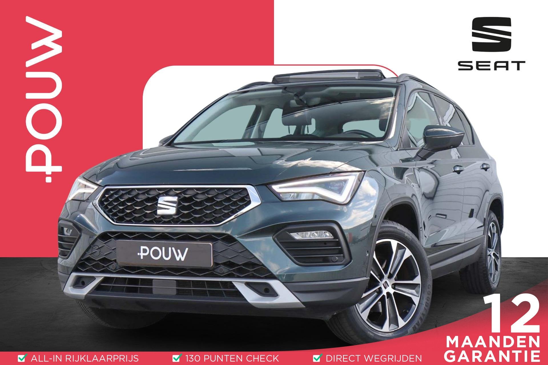 SEAT Ateca 1.5 TSI 150pk Style Business Intense | Panoramada, Auto's, Voorwielaandrijving, 12 maanden, Stof, Euro 6