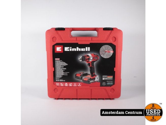 Einhell Power X Change Boormachine - ZGAN, Einhell, Gebruikt, Support@einhell.com, Einhell Germany AG, Wiesenweg 22, 
94405 Landau an der Isar
Germany
