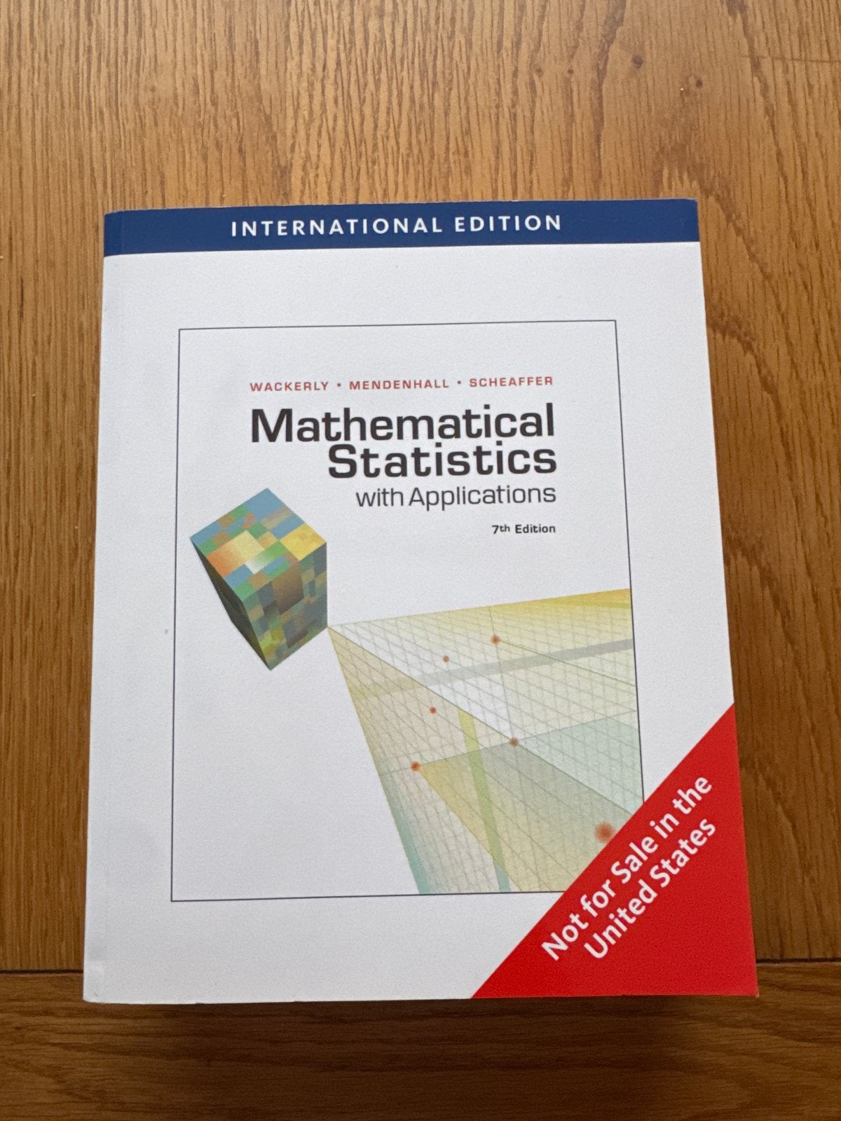 Mathematical Statistics with Applications - 7th Edition, Ophalen of Verzenden, Beta, Nieuw, WO