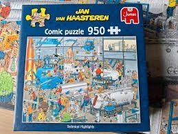 JAN VAN HAASTEREN TECHNICAL HIGHLIGHTS, Ophalen of Verzenden, 500 t/m 1500 stukjes, Zo goed als nieuw, Legpuzzel