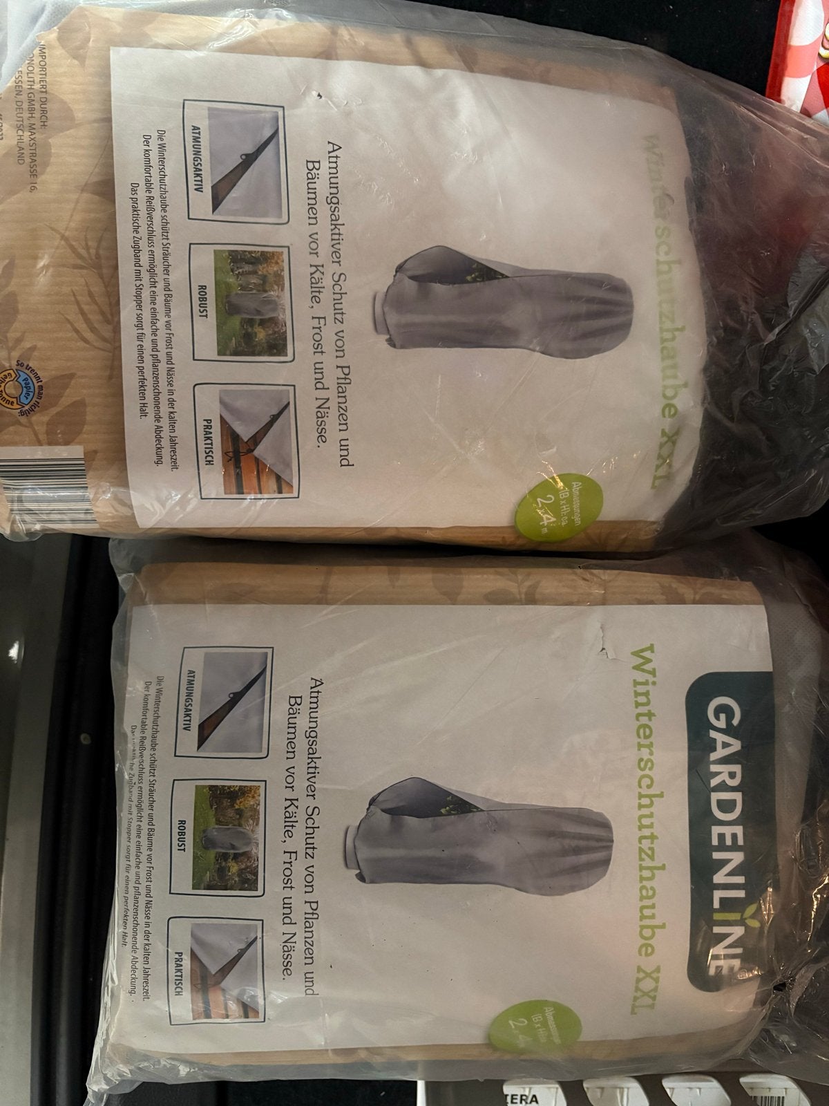 GARDENLINE Winterschutzhaube XXL voor planten en bomen, Ophalen, Overige soorten, Volle zon