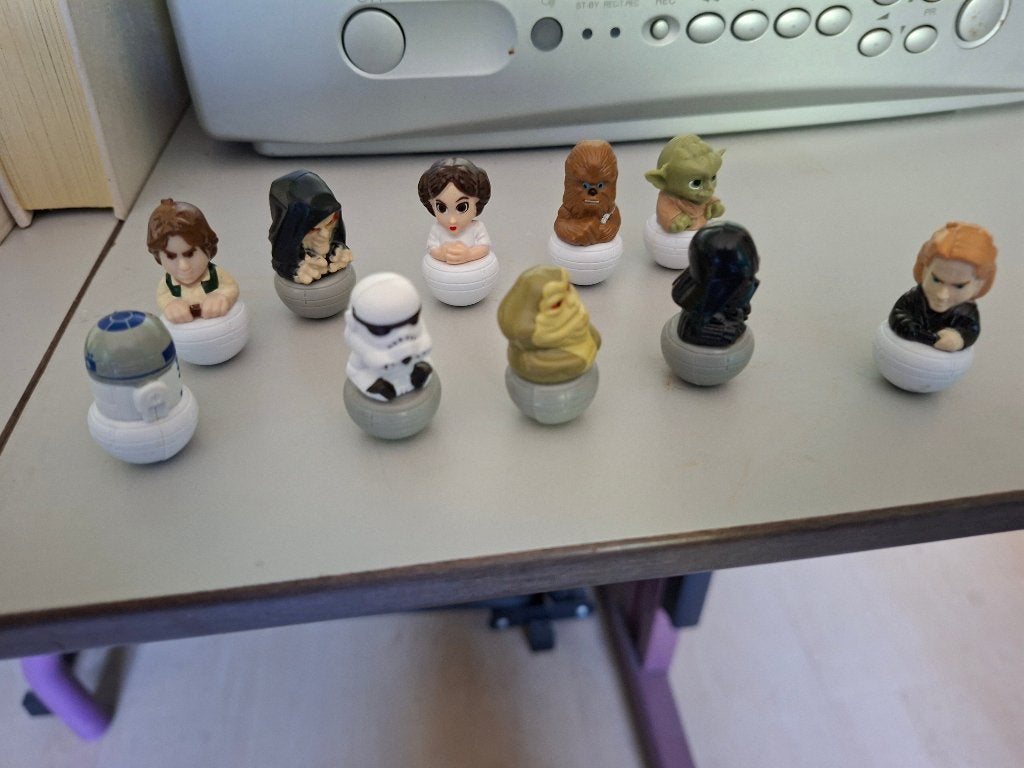 10 Star Wars rollinz figuren, Verzamelen, Ophalen of Verzenden, Actiefiguurtje