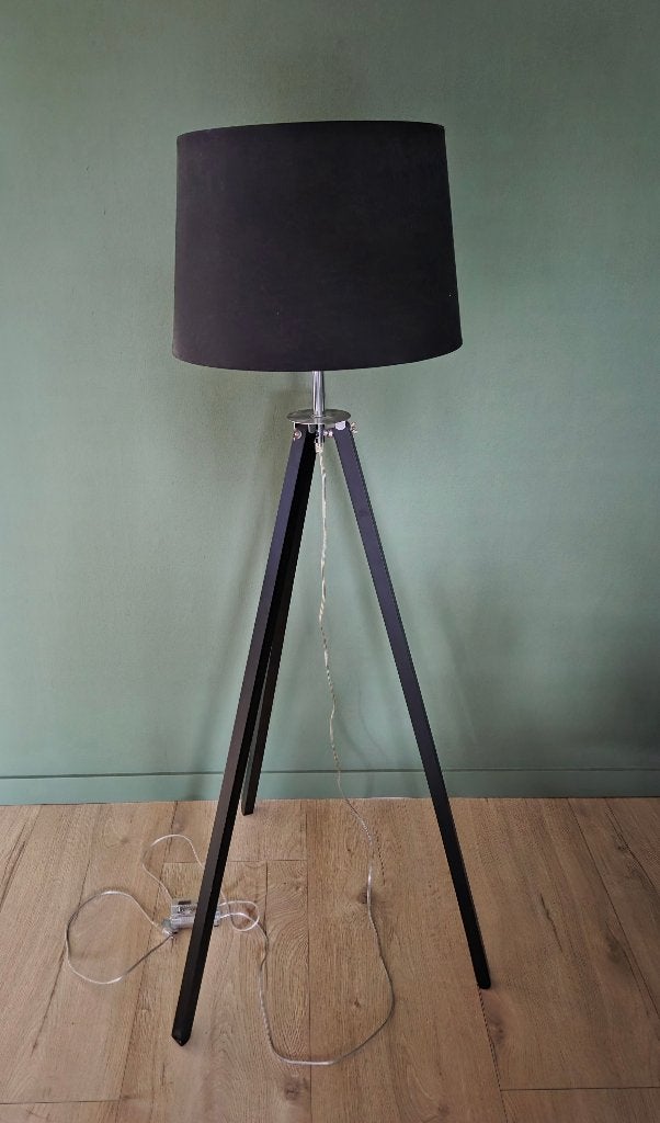 Vloerlamp, Huis en Inrichting, Ophalen, Zo goed als nieuw, Stof, 150 tot 200 cm