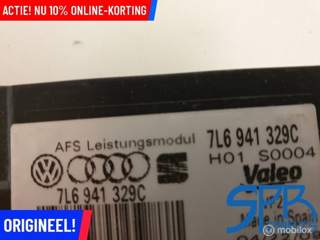 AFS module BOCHTENVERLICHTING 7L6941329C SEAT VW B6 AUDI A5, Audi, Gebruikt, Audi, Ophalen of Verzenden