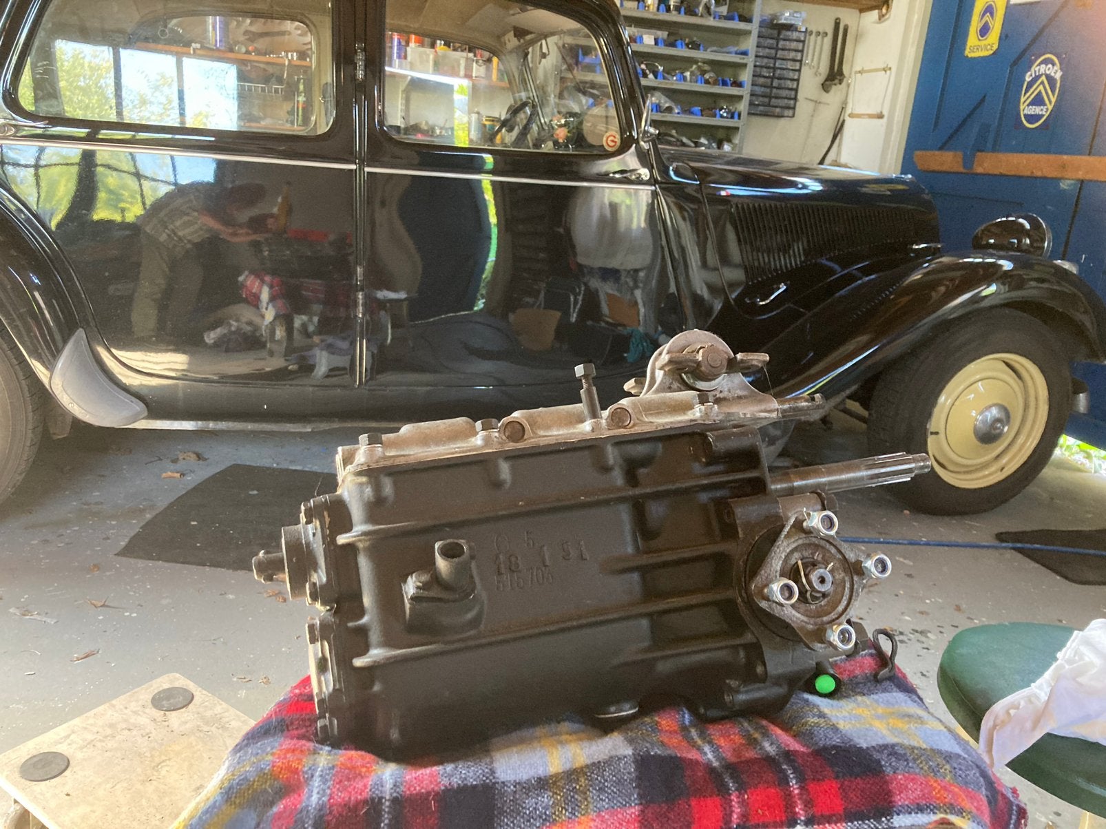 Traction Avant versnellingsbak , gereviseerd !, Auto-onderdelen, Ophalen, Citroën